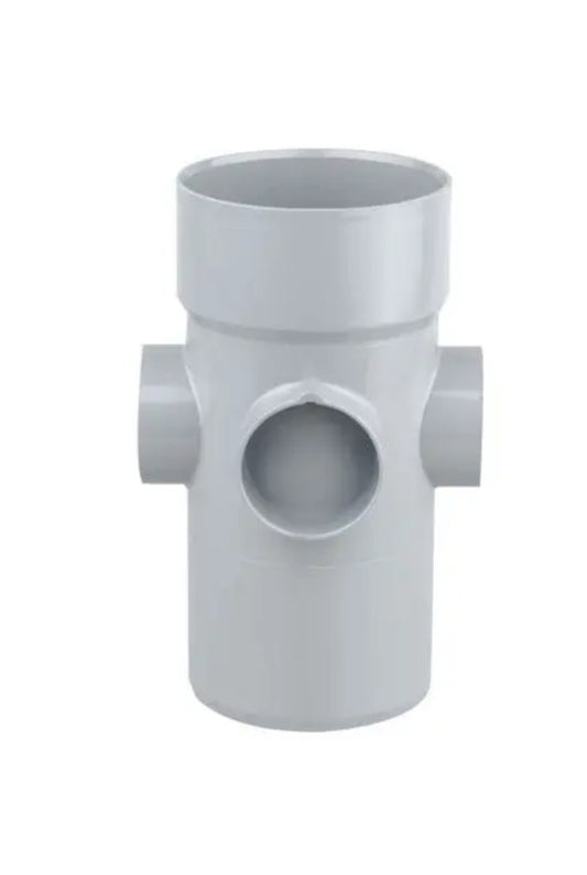 Wavin Osmasoil 110mm Solvent Boss Pipe Grey